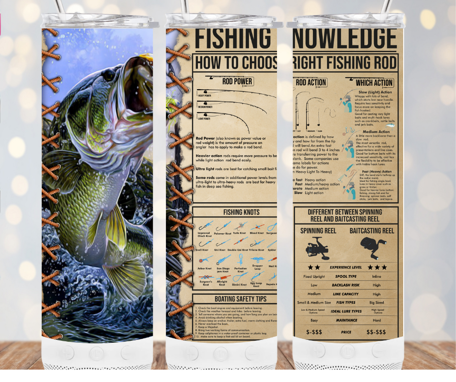 Fishing Knowledge tumbler